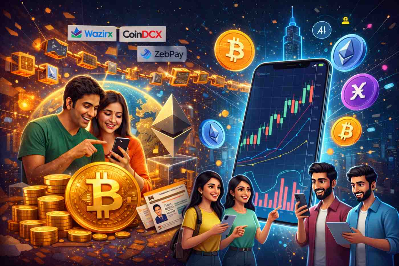 ଭାରତରେ Bitcoin ଓ Ethereum ଭଳି Crypto Currency ରେ ଇନଭେଷ୍ଟ କରୁଥିବା ଯୁବକ-ଯୁବତୀ